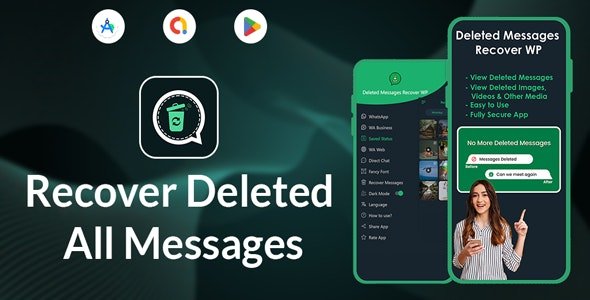 Deleted Messages Recover Whatsapp - Recover All Deleted Messages - Message Recovery - Status Saver