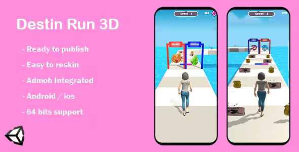 Destin Run 3D - (Unity - Admob)
