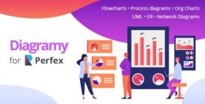 Diagramy – Diagrams and BPMN module for Perfex (Flowcharts, Process diagrams, Org Charts more) 1.0.3