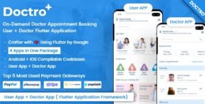 Doctor Appointment Booking & Medicine Ordering Flutter App