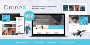 DroneX | Aerial Photography Videography WordPress Theme