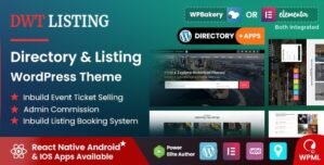 DWT – Directory Listing WordPress Theme