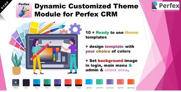 Dynamic Customized Theme Module for Perfex CRM 1.0.8
