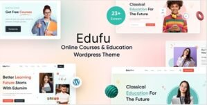 Edufu – Online Courses Education WordPress Theme