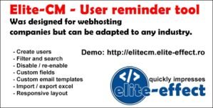 Elite-CM – User reminder tool