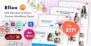 Ellen – Education LMS Online Courses WordPress Theme 1.3