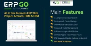 ERPGo – All In One Business ERP With Project, Account, HRM CRM