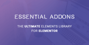 Essential Addons – Elements Library For Elementor 5.4.3 + 11 Free Add-ons