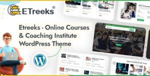 Etreeks – Online Courses & Coaching Institute WordPress Theme