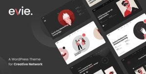 Evie – Creative Network Portfolio WordPress Theme 1.1.4