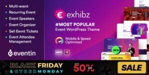 Exhibz | Event Conference WordPress Theme 2.5.3