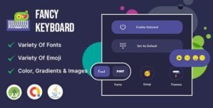 Fancykeboard – Solid, Gradients Images Keyboard For All Media Chat