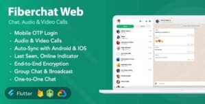 Fiberchat Web | Chat Calling Web App | Flutter Web App