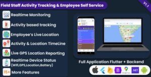 FieldManager | Field Employees GPS Realtime Tracking, Attendance, payroll System (.NET 6 Flutter)
