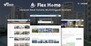 Flex Home – Laravel Real Estate Multilingual System 2.46.7