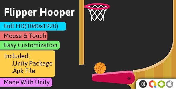 Flipper Hooper - Unity Casual Game