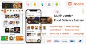 Foodie | UberEats Clone | Food Delivery App | Multiple Restaurant Food Delivery Flutter App 4.2