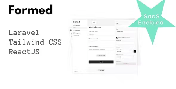 Formed - Self-hosted Online Form Builder 1.5