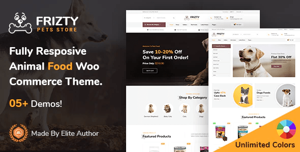 Frizty - Pet Shop WooCommerce Theme 3.5