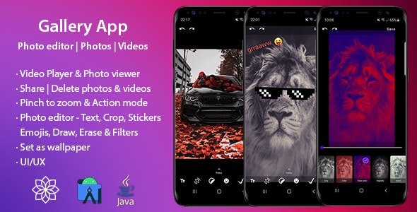Gallery App - Photo editor | Photos | Videos