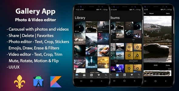 Gallery App - Photo Video editor 3.0