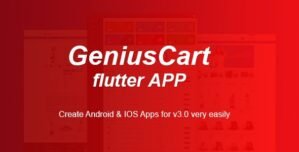 GeniusCart APP – Multi-vendor eCommerce Android and IOS Flutter App
