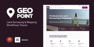 Geopoint – Land Surveying Mapping WP Theme