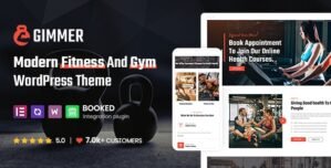 Gimmer – Fitness & Gym WordPress Theme