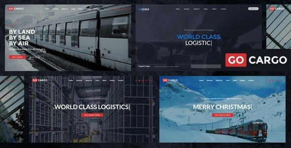 GoCargo - Freight, Logistics Transportation WordPress Theme 1.9.16