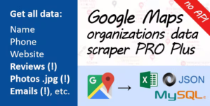 Google Maps Data Scraper PRO plus 1.18.5