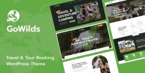 Gowilds – Travel Tour Booking WordPress Theme