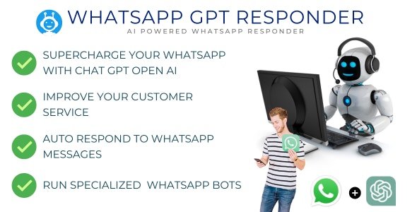 GPT Whatsapp Responder | Whatsapp GPT Bot