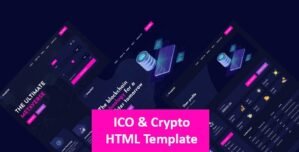 Graphbit – ICO Crypto Bootstrap HTML Template