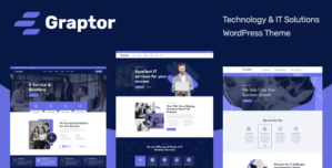 Graptor – Technology IT Solutions WordPress Theme
