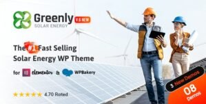 Greenly – Ecology Solar Energy WordPress Theme 6.1