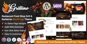 Grillino – Grill Restaurant WordPress Theme