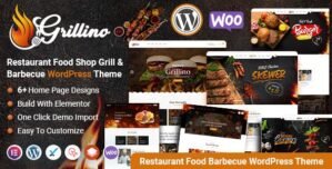 Grillino – Grill Restaurant WordPress Theme