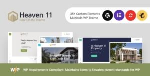 Heaven11 | Property Apartment Real Estate WordPress Theme