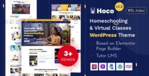 Hoco – Education LMS Virtual Classes WordPress Theme