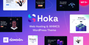 Hoka – Web SaaS IT Solutions Elementor WordPress Theme 1.04