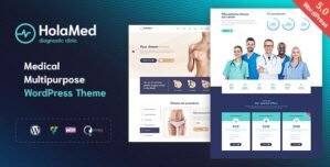 HolaMed – Medical Diagnostic Plastic Surgery Clinic WordPress Theme