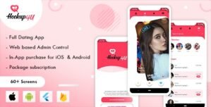Hookup4u – A Complete Flutter Based Dating App with Admin
