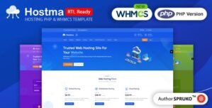Hostma – Web Hosting PHP WHMCS Template