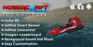 Hovercraft Ride -Complete Unity 3D Game Project For Android & IOS