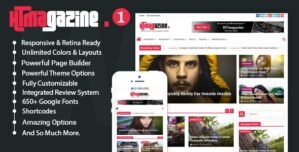 HTmagazine – WordPress Newspaper Magazine Blog Theme