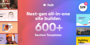 Hub – Responsive Multi-Purpose WordPress Theme 4.1.1