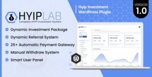HYIPLab – HYIP Investment WordPress Plugin 2.0