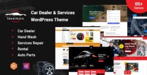 IdealAuto – Car Dealer Services WordPress Theme