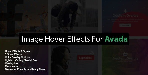 Image Hover Effects for Avada Builder