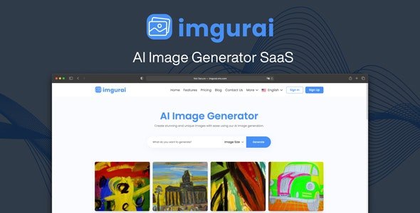 Imgurai - AI Image Generator (SAAS) 1.2